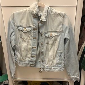 Forever 21 light wash denim jacket